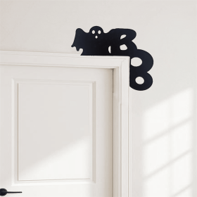 CIFbuy Spooky Ghost Door Hanger Halloween Door Decor Wall Art Home Decor for Bedroom Living Room (TikTok, temu pick-up service)