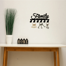 CIFbuy Modern Wall Mounted Key Holder with Shelf Entryway Organizer for Home Decor and Storage(TikTok, temu pick-up service)