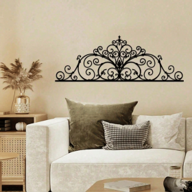 CIFbuy Dark Romantic Gothic Wall Art Vintage Metal Floral Sculpture Halloween Christmas Gift(TikTok, temu pick-up service)